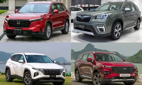 Loạt SUV hạng C chạy đua giảm giá, quyết đấu 'ông hoàng doanh số' Mazda CX-5