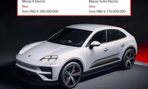 Porsche Macan chạy điện rò rỉ giá bán từ 4,18 tỷ đồng tại Việt Nam, cạnh tranh Mercedes EQE, BMW iX4