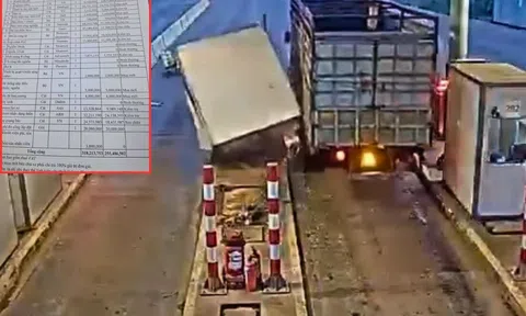 Vụ xe tải bất cẩn phá hỏng cabin trạm thu phí tại Bình Phước: Choáng với mức chi phí đền bù hàng trăm triệu đồng