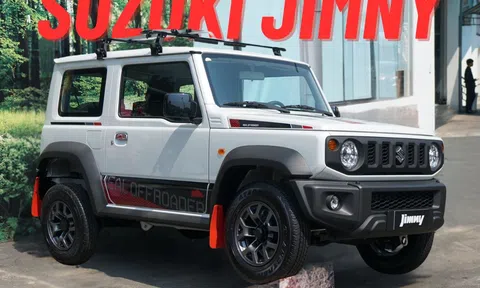 Mục sở thị ‘xe chơi’ Suzuki Jimny tại đại lý Việt Nam, giá chưa tới 800 triệu đồng