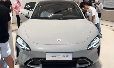 Xe điện Xiaomi SU7 ghi nhận doanh số ‘đạt đỉnh’, tăng gấp nhiều lần dự kiến