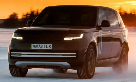 Range Rover chạy điện lần đầu lộ diện ‘không che’ ở nhiệt độ âm 40 độ C