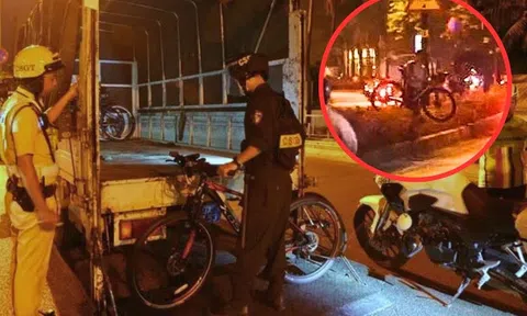 TP.HCM: Đi sai luật, hàng chục ‘cua-rơ’ bê xe bỏ chạy khi đụng mặt cảnh sát giao thông