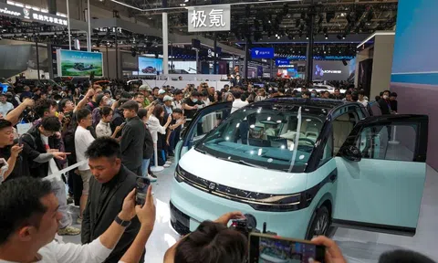 Ô tô điện phô diễn sức mạnh tại triển lãm xe hơi lớn nhất Trung Quốc