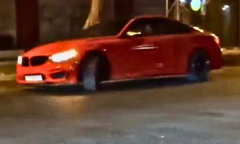 TP.HCM: Tài xế xe BMW thể hiện khả năng drift gây huyên náo quận 1