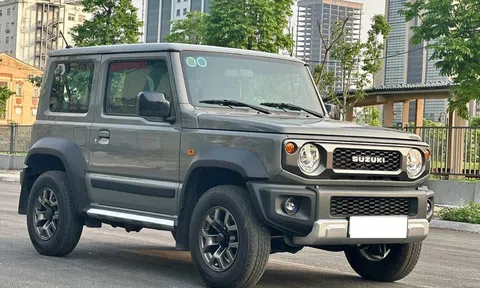 Suzuki Jimny vừa chạy lướt 3.000 km đã vội lên sàn xe cũ