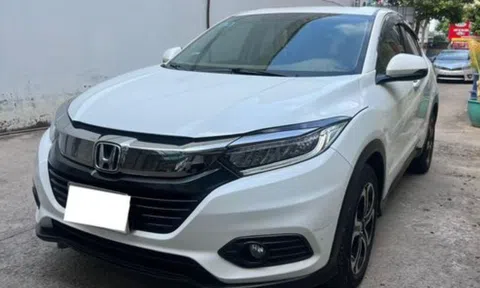 Honda HR-V lăn bánh 4 năm rao bán giá bao nhiêu trên thị trường xe cũ?