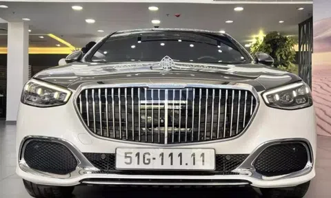 Mercedes-Maybach S450 ‘xứng đôi’ bên biển số siêu VIP 51G-111.11