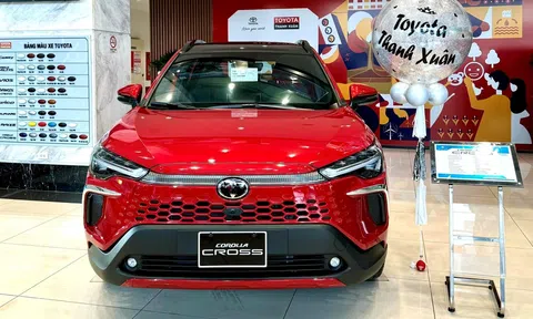 TOP xe bán chậm nhất tháng 4/2024: Toyota Corolla Cross suýt đội sổ