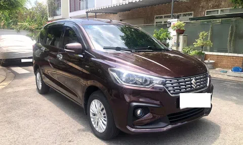 Sau 5 năm lăn bánh, xe gia đình Suzuki Ertiga cũ bán lại với giá khó tin