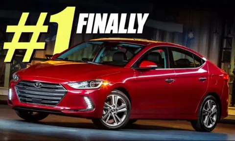 Hyundai Elantra bất ngờ giành danh hiệu mà "không ai muốn" tại Mỹ