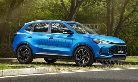 SUV cỡ nhỏ MG ZS lộ thiết kế mới như xe sang, nội thất bổ sung công nghệ "đáng gờm"