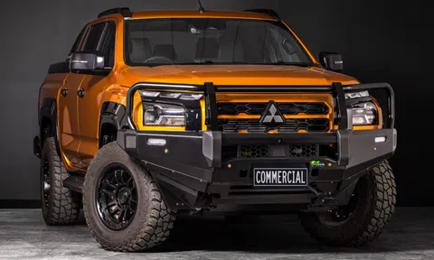 Bán tải Mitsubishi Triton lột xác qua bàn tay của Ironman