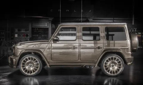 Chiếc Mercedes-AMG G 63 độ kỳ công nhất: Ngoại thất chạm khắc tinh xảo, phủ bụi kim cương