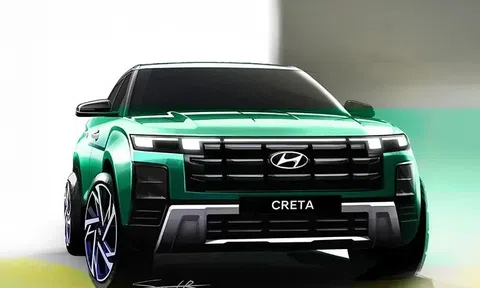 Hyundai Creta chạy điện lộ thiết kế nội thất hiện đại, dự sẽ có giá bán phải chăng