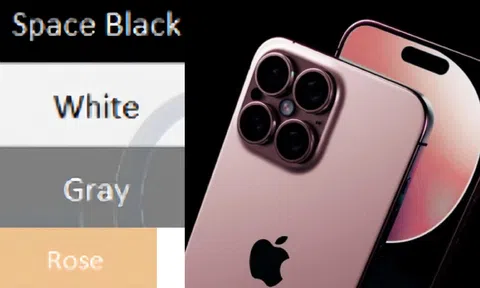 iPhone 16 Pro sẽ có thêm màu titan hồng, nâng cấp nhiều tính năng?