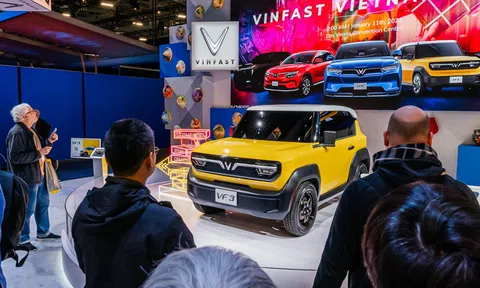 Cổ phiếu VinFast tăng gấp đôi kể từ ngày mở bán xe điện mini VF 3