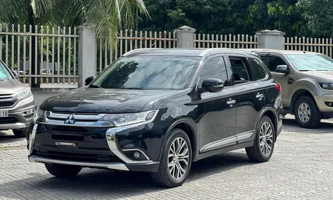 Bất ngờ giá chào bán của Mitsubishi Outlander cũ sau 6 năm sử dụng