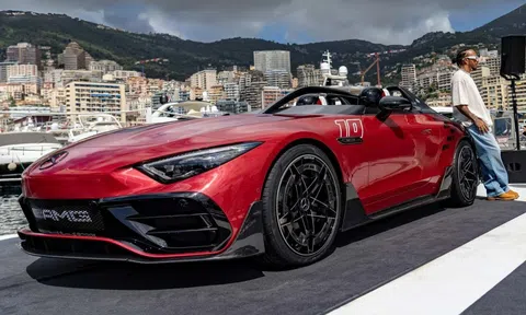 Chiêm ngưỡng siêu xe Mercedes-AMG Mythos PureSpeed mới ra mắt, có tiền chưa chắc mua được