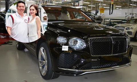 Chồng Đoàn Di Băng tậu cho vợ chiếc Bentley Bentayga trị giá gần 20 tỷ đồng