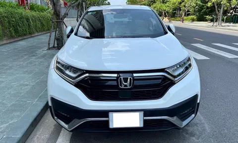 Honda CR-V 2021 lăn bánh 3 năm lên sàn xe cũ với giá bao nhiêu?