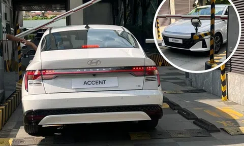 Hyundai Accent 2024 tiếp tục lộ diện ‘không che’ tại Việt Nam trước giờ G ra mắt