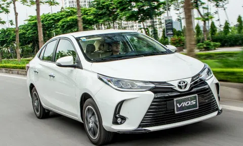 Toyota Vios là dòng ô tô cũ được tìm mua nhiều nhất đầu năm 2024