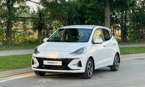 Hyundai Grand i10 2024 lộ diện trên đường phố Việt, ngày ra mắt đã gần kề