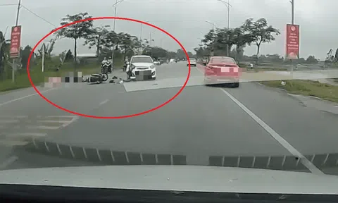 Nam thanh niên 'đầu trần' phóng nhanh lấn làn gây tai họa cho người khác