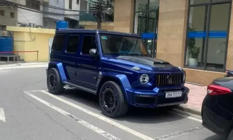 Cận cảnh "siêu phẩm" Mercedes-AMG G 63 độ Brabus 800 Widestar với biển "ngũ quý" hơn 2,3 tỷ đồng