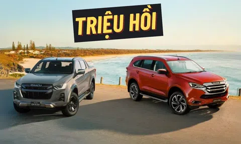 Triệu hồi bộ đôi Isuzu D-max và mu-X tại Việt Nam để khắc phục lỗi