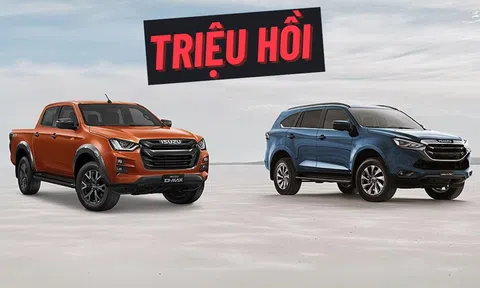 Isuzu triệu hồi hơn 700 ô tô D-max và mu-X tại Việt Nam