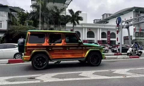 Mercedes-AMG G63 được đại gia Quảng Ninh tân trang với bộ áo 'tắc kè hoa' độc đáo