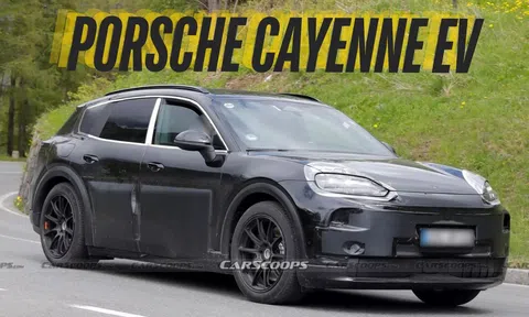 Porsche Cayenne 2026 phiên bản thuần điện lộ diện, dự kiến ra mắt cuối 2025