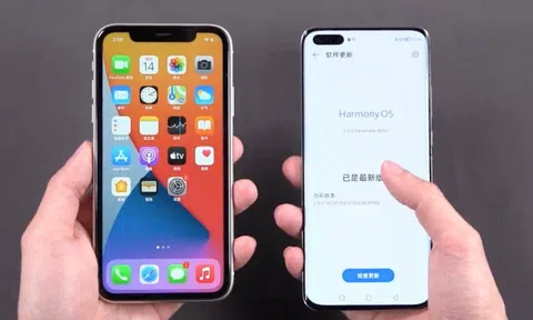 Hệ điều hành của Huawei lần đầu vượt qua iOS về thị phần