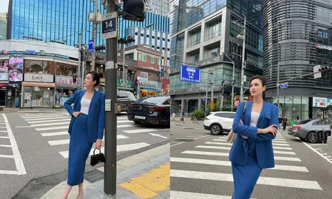 Đỗ Hà hóa quý cô xuống phố, ngày càng trưởng thành đúng chuẩn CEO