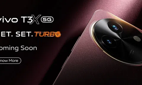 Vua 5G giá rẻ vivo T3x lộ diện: Màn hình lớn như iPhone 15 Pro Max, camera xịn như Galaxy S24