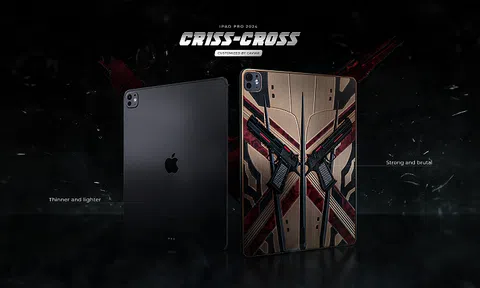 Caviar ra mắt iPad Pro M4 Criss-Cross siêu sang lấy cảm hứng từ Deadpool và Wolverine, mạ vàng 24K, giá từ 310 triệu đồng