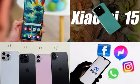 Tin công nghệ trưa 30/5: Tính năng ăn khách của iPhone 16, Galaxy S24 Ultra giảm sâu, Xiaomi 15 lộ diện, Facebook lỗi