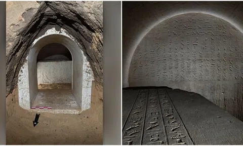 Bí ẩn bên trong ngôi mộ Ai Cập 2.500 tuổi chứa đầy bùa phép ma thuật