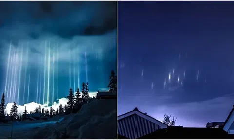 Những cột sáng bí ẩn xuất hiện nhiều ở Mỹ gây ra vô số đồn đoán, tín hiệu của người ngoài hành tinh?