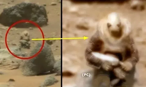 Sự thật bất ngờ về việc phát hiện hình ảnh người ngoài hành tinh trên sao Hỏa