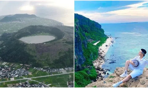 Hồ nước ngọt duy nhất nằm trên đỉnh núi lửa ở Việt Nam: Cấp nước cho 2 hòn đảo, tuyệt tác của thiên nhiên