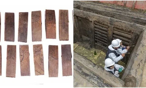 Phát hiện ‘thiên lịch’ 2.000 năm tuổi trong ngôi mộ cổ ở Trung Quốc