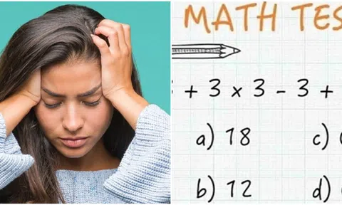 Bài toán dành cho trẻ con cực dễ nhưng có rất nhiều người lớn lại trả lời sai