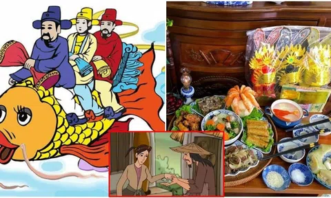 Điều ít biết về sự tích ông Công ông Táo ‘2 ông 1 bà’