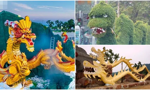 Tổng hợp những biểu cảm của linh vật rồng ở các tỉnh thành khiến nhiều người ‘cười ra nước mắt’