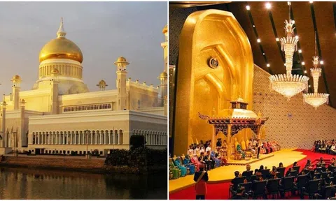 Cung điện dát vàng lớn nhất thế giới nằm ở 1 nước Đông Nam Á, chi phí xây dựng hơn 34 nghìn tỷ đồng