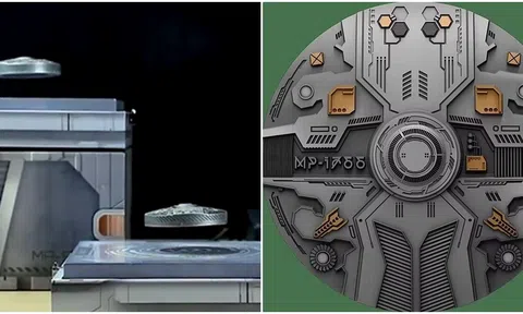 Kì lạ đồng xu đầu tiên trên thế giới có thể bay lên và phát sáng trong bóng tối