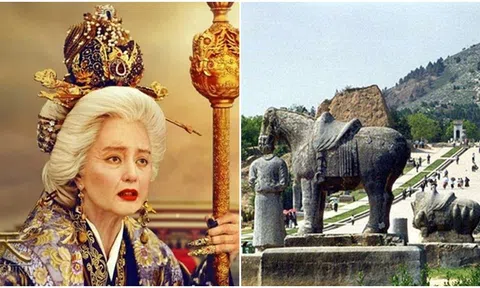 Bí ẩn trong 18 lăng mộ của hoàng đế nhà Đường chỉ có Lăng của Võ Tắc Thiên chưa bị khai quật, đào trộm